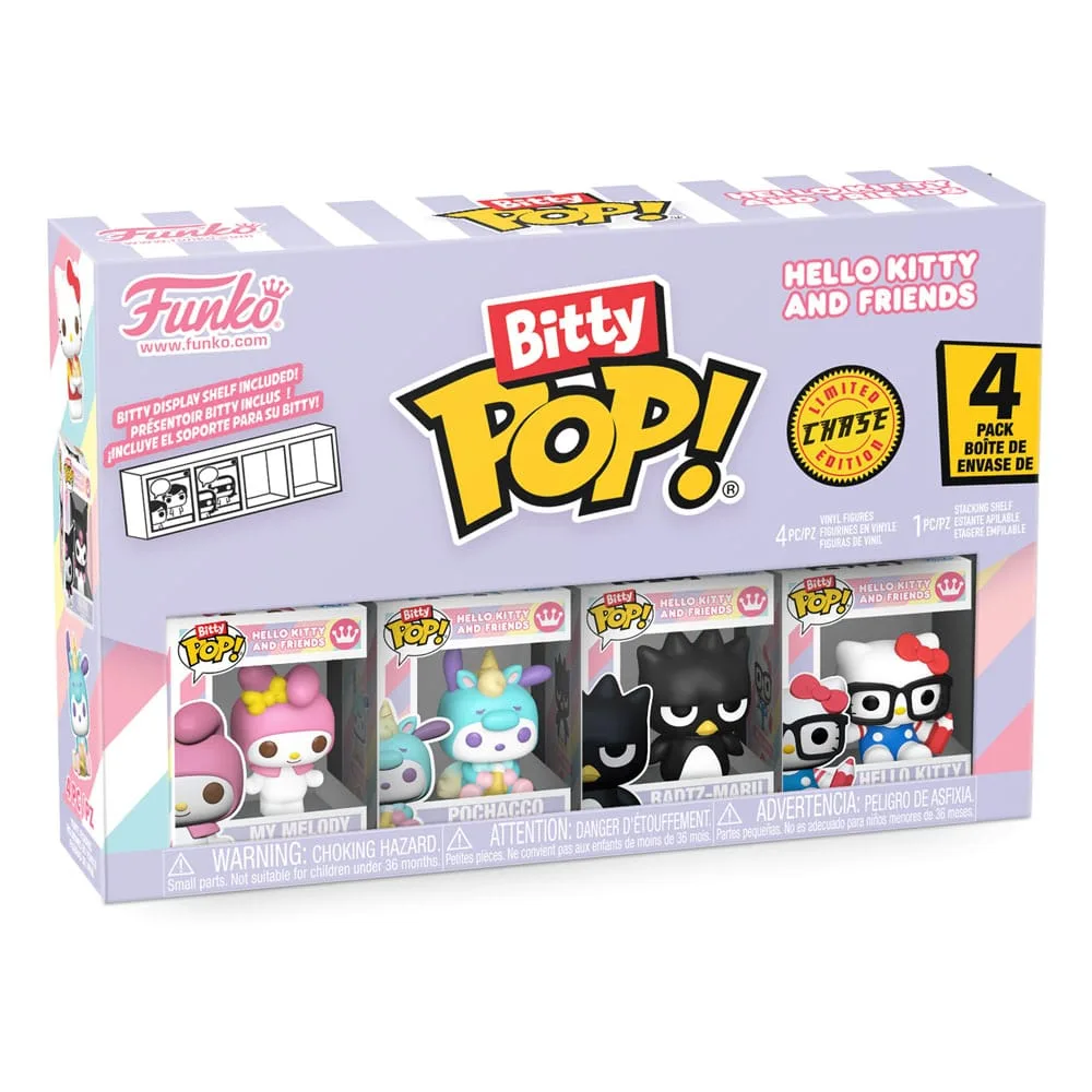 Hello Kitty and Friends Bitty POP Figures – Series 4 Four-Pack 2 cm 8