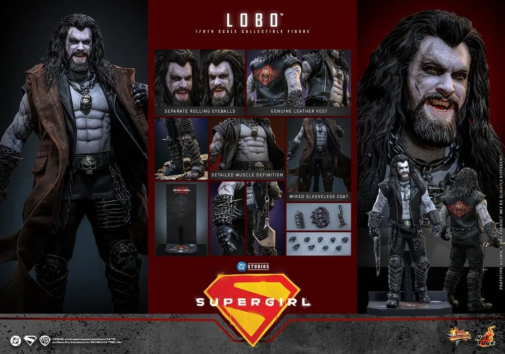 DC Comics Action Figure – Lobo Movie Masterpiece 1/6 33 cm 19