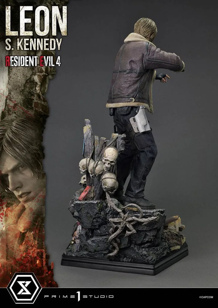 Resident Evil 4 Statue – Leon S. Kennedy Bonus Version 64 cm 20