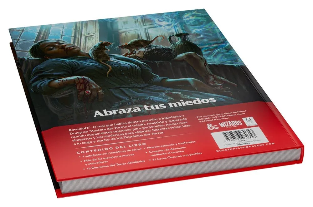 Dungeons & Dragons RPG Book – Ravenloft Spanish Edition 13