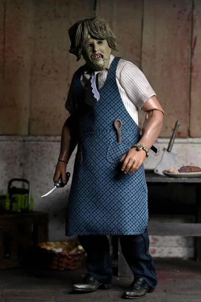 Texas Chainsaw Massacre Figure – Leatherface Old Lady Mask 20 cm 6