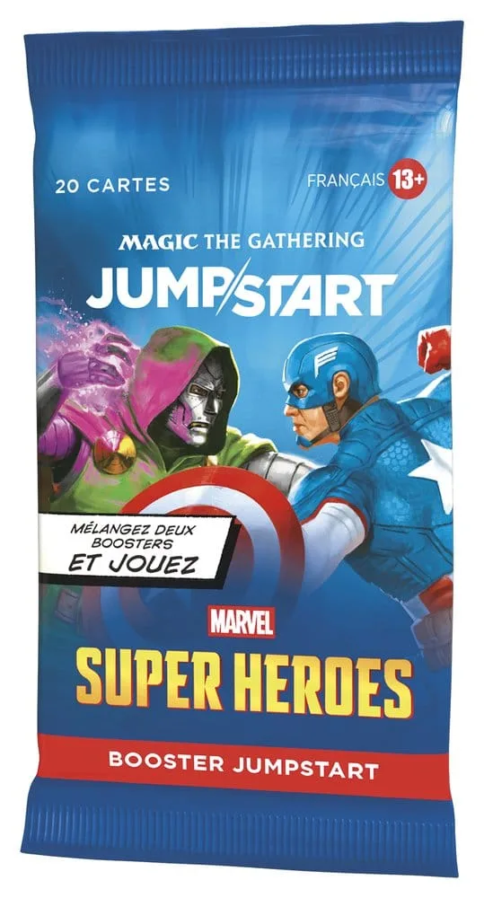 Magic Marvel Super Heroes Boosters – Jumpstart French Display of 24 4