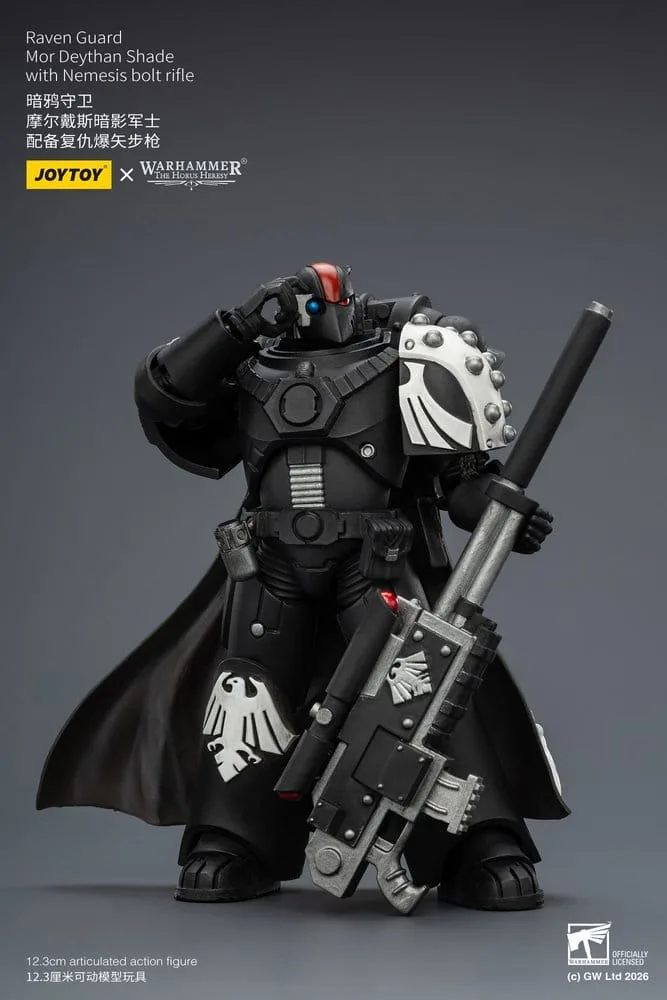 Warhammer 40K Action Figure – Raven Guard Mor Deythan Shade 12.3 cm 7