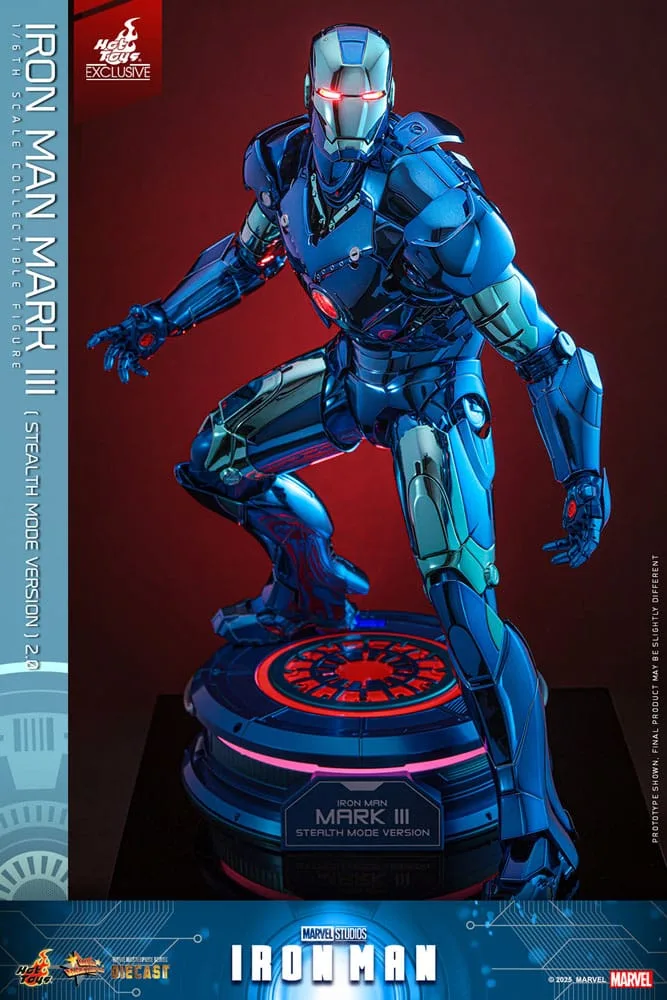 Iron Man Action Figure – Mark III Stealth Mode 2.0 33 cm 9