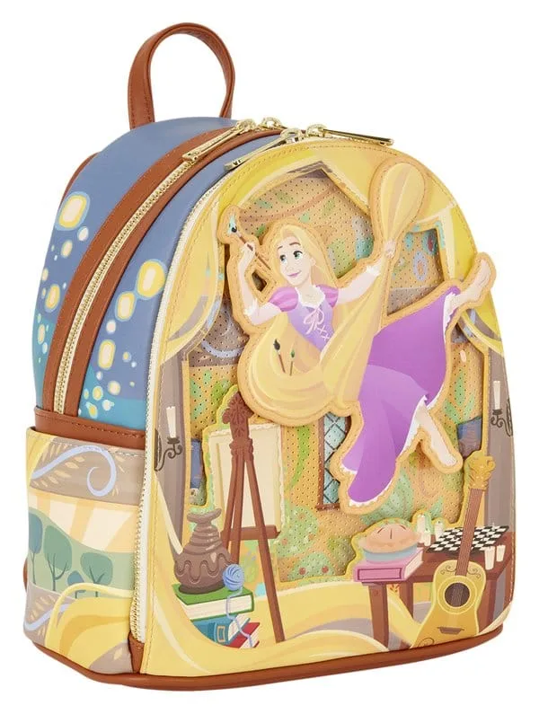Tangled Mini-rugzak – Loungefly Rapunzel Painting 26 cm 5