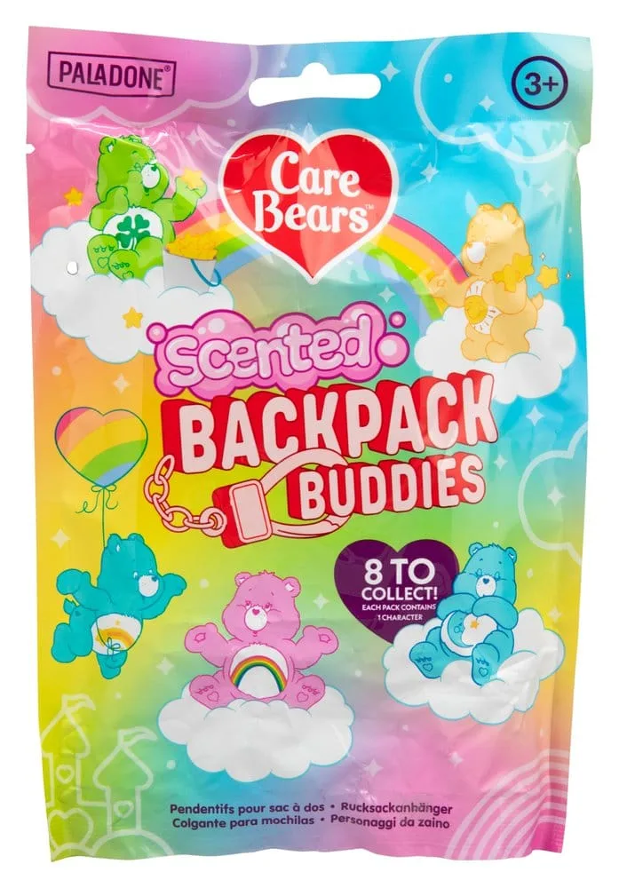 Care Bears Backpack Hangers – Scented Mystery Bag Display 24 Pack 3