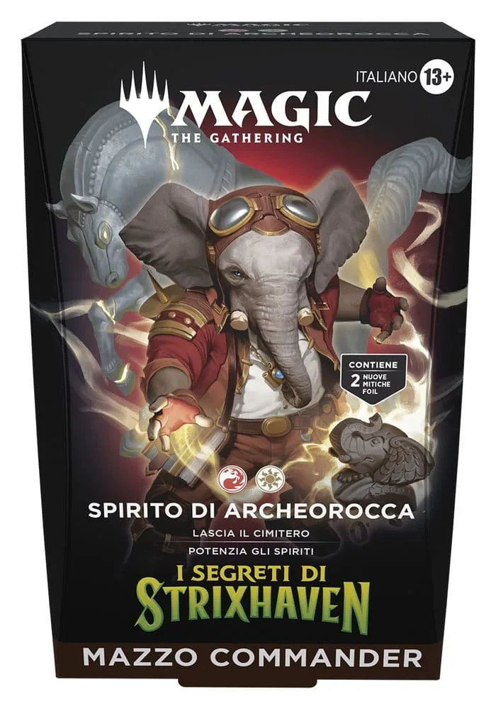 Magic the Gathering Commander Decks – Strixhaven Italian 5-Deck Case 12