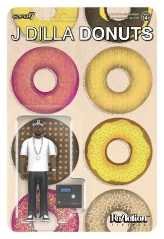 J Dilla Action Figure – Donuts ReAction Wave 2 10 cm