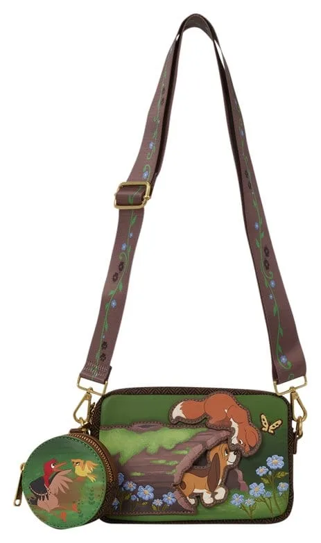 The Fox and the Hound Stofftasche – Tod & Vixey 38 cm 5