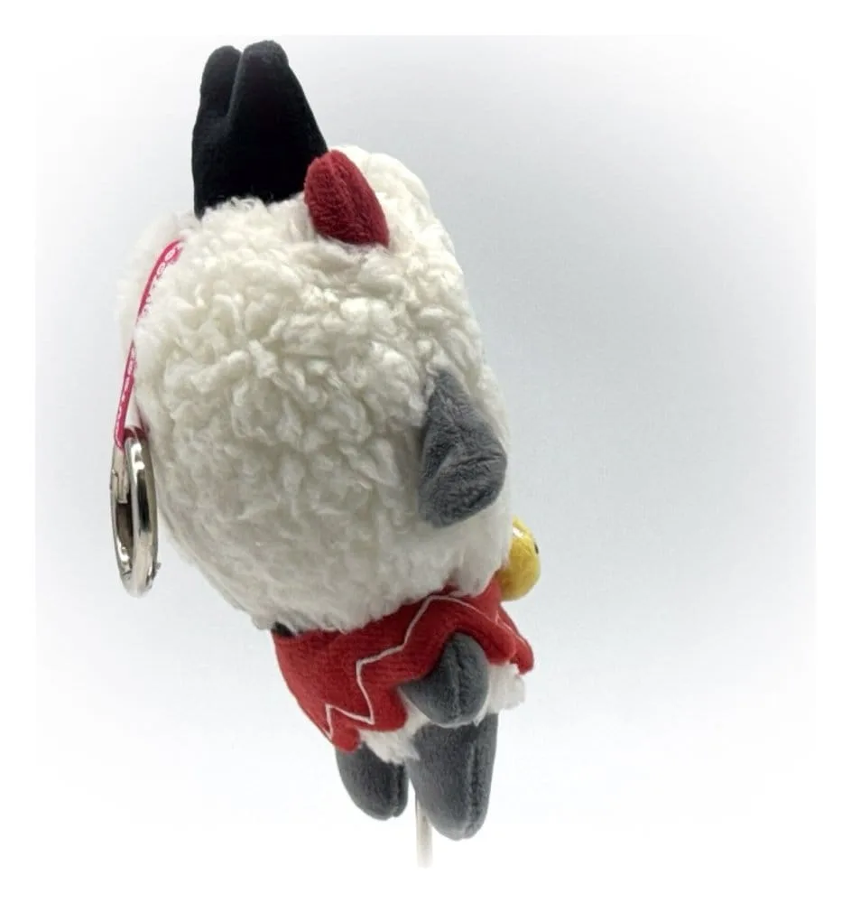 Cult of the Lamb Pluche sleutelhanger – The Lamb 13 cm 3
