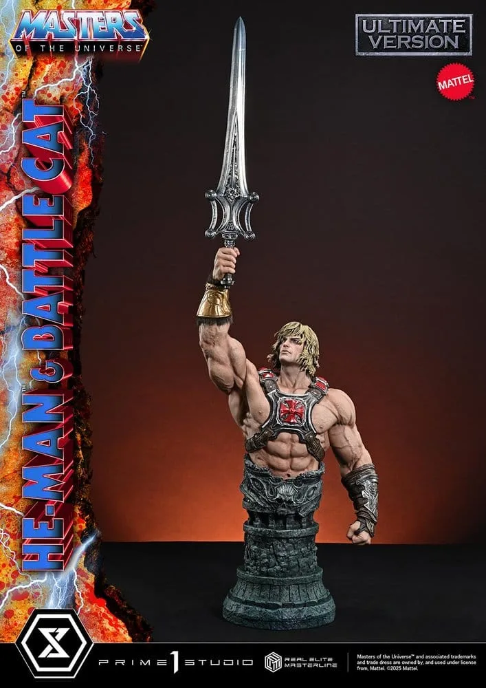 Masters of the Universe Statue – He-Man & Battle Cat 1/4 86 cm 16