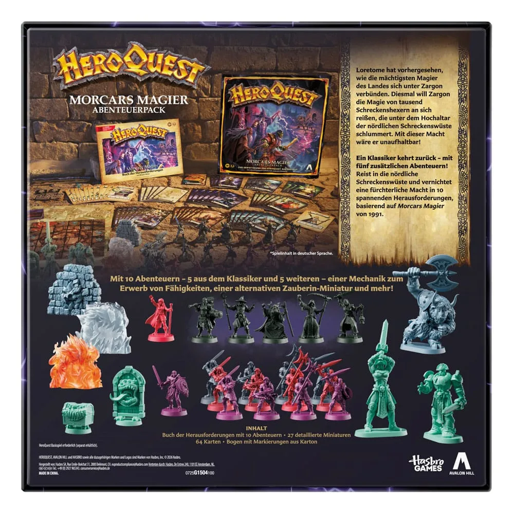 HeroQuest Uitbreiding – Wizards of Morcar Duitstalig 2