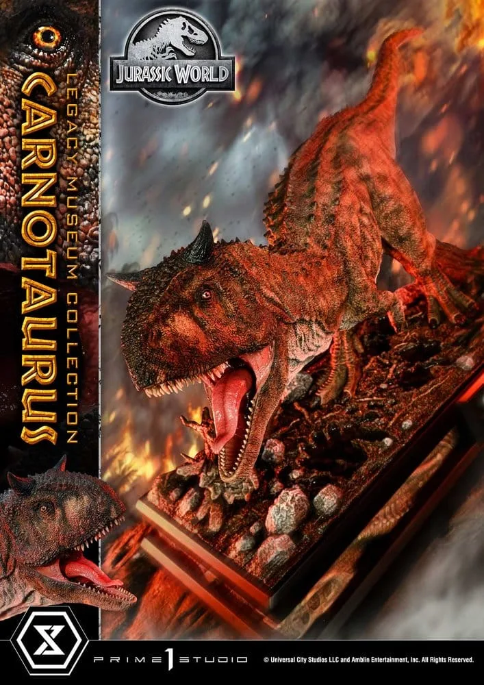 Jurassic World Statue – Carnotaurus Deluxe 38 cm 5