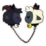 Cult of the Lamb Pin Badge – Goat and Lamb 5 cm 1