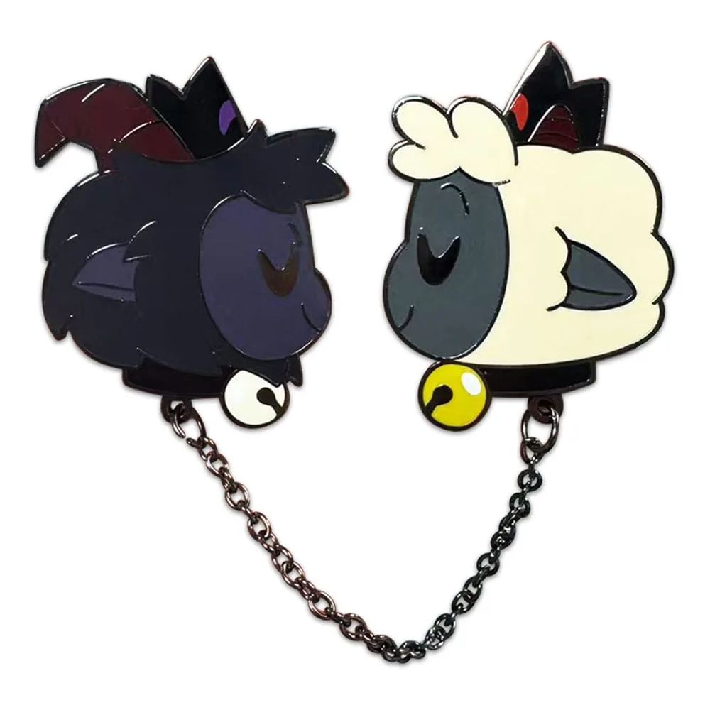 Cult of the Lamb Pin Badge – Goat and Lamb 5 cm