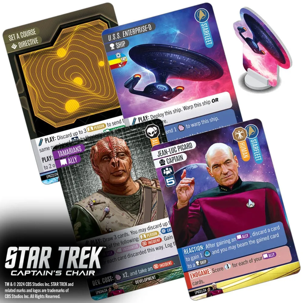 Star Trek Card Game – Captain’s Chair English Edition 2