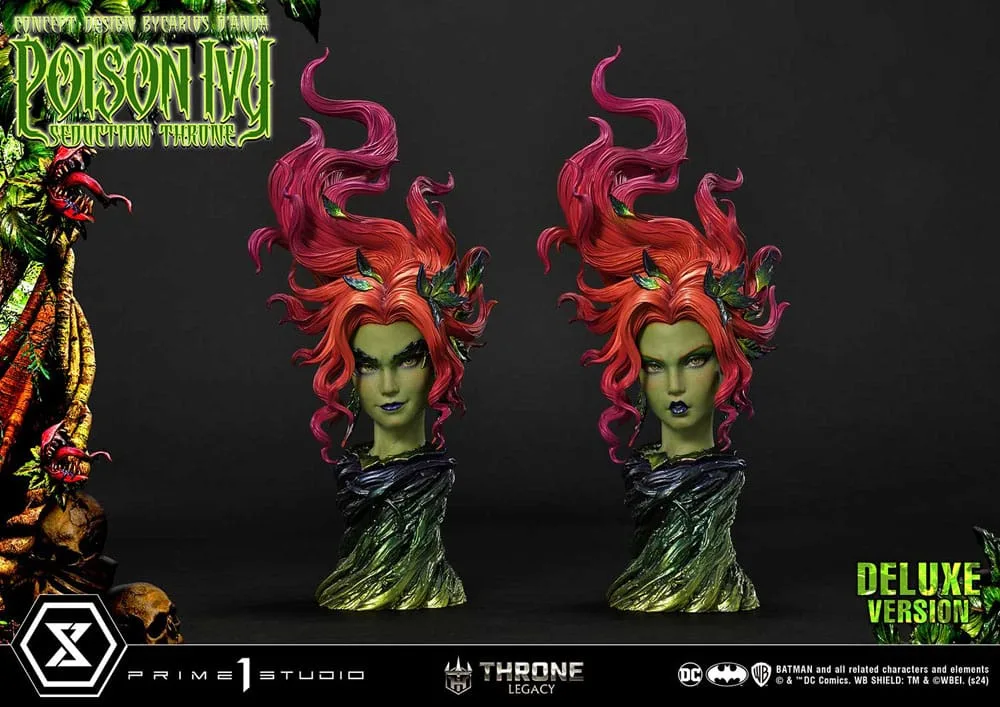 DC Comics Statue – Poison Ivy Seduction Throne Deluxe Bonus 55 cm 19