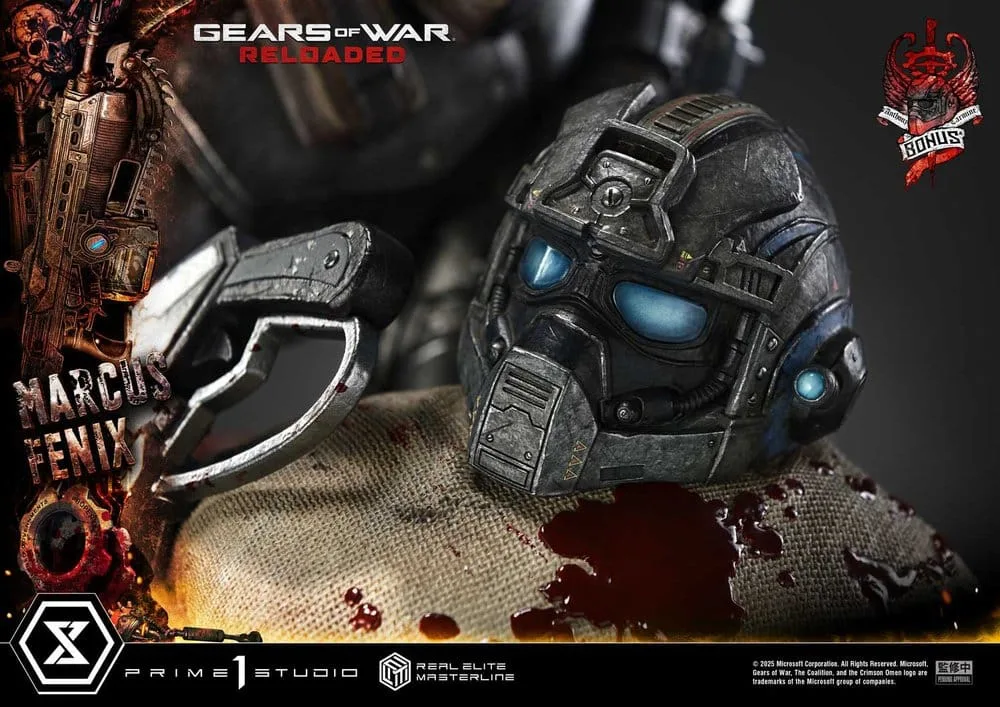 Gears of War Statue – Marcus Fenix Ultimate Bonus 97 cm 8