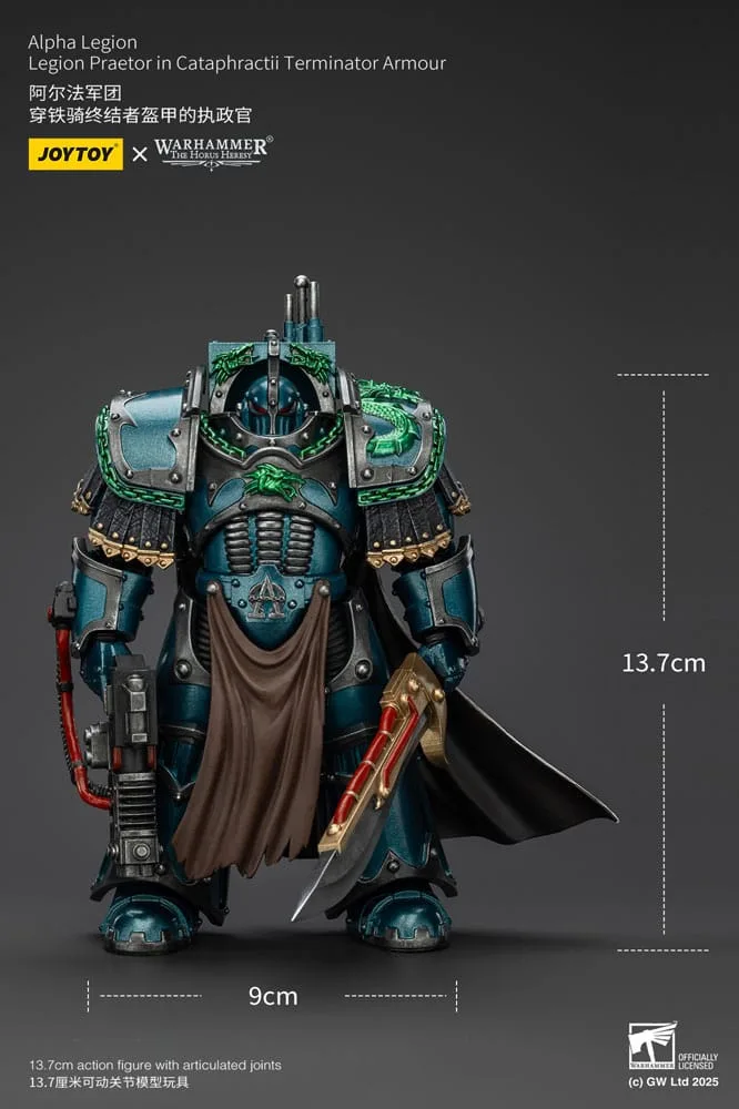 Warhammer Action Figure – Alpha Legion Praetor 18 cm 10