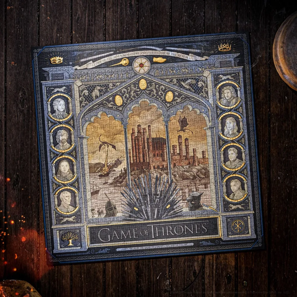 Game of Thrones Jigsaw Puzzle – The Seven Kingdoms 1000 Pieces 3