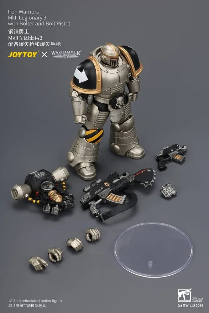 Warhammer Action Figure – Iron Warriors MkII Legionary 3 12.3 cm 13