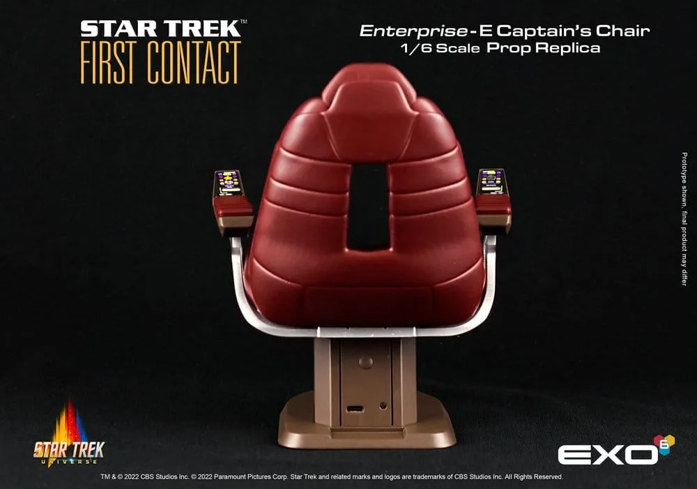 Star Trek: First Contact Replica – Captain’s Chair 1/6 15 cm 5