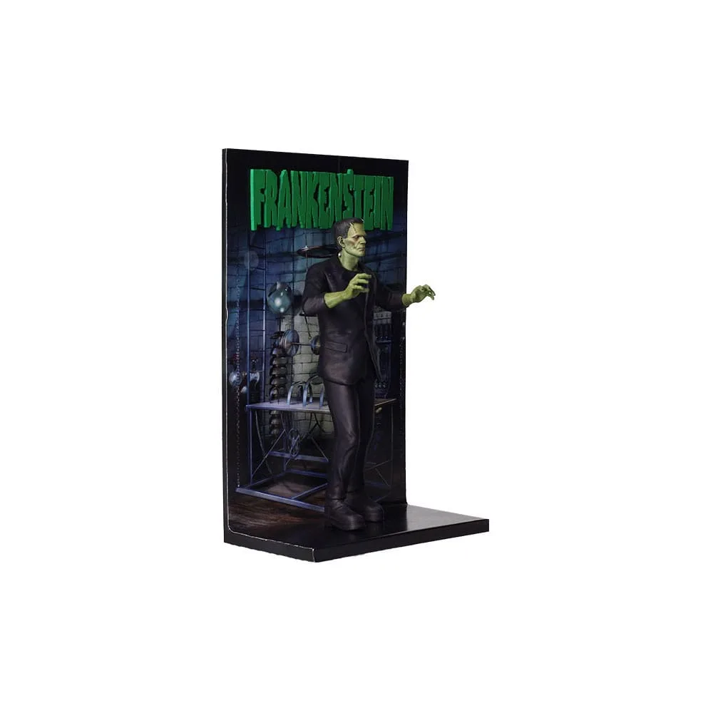 Universal Monsters PVC Figure – Frankenstein Poster 28 cm 3