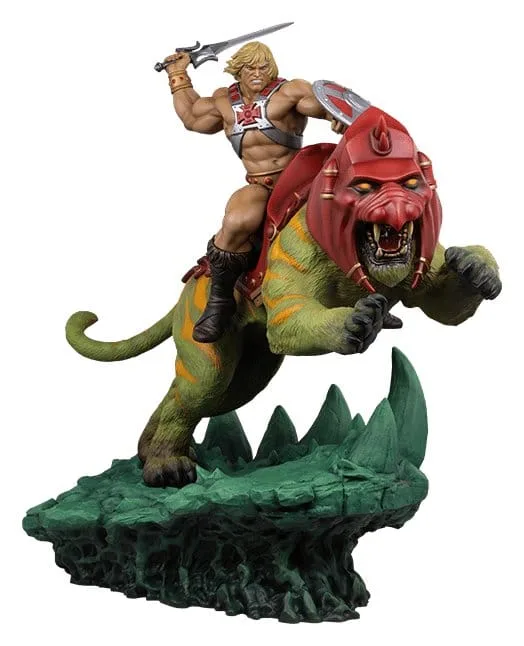Masters of the Universe Statue – He-Man and Battle Cat 1/4 76 cm