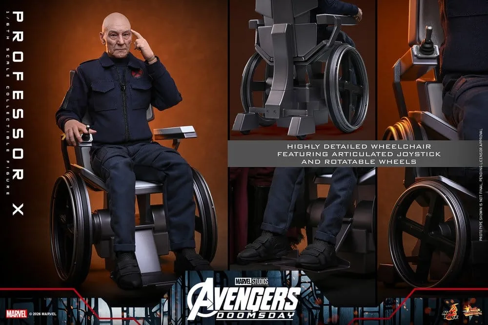 Marvel X-Men Action Figure – Professor X 1/6 Scale 25 cm 11
