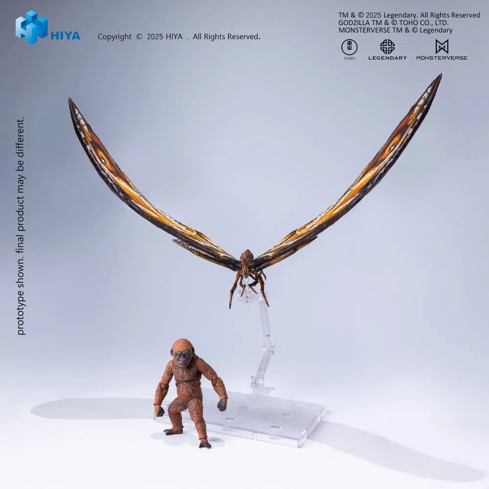 Godzilla x Kong Action Figure – Mothra Premium Set 36 cm Wingspan
