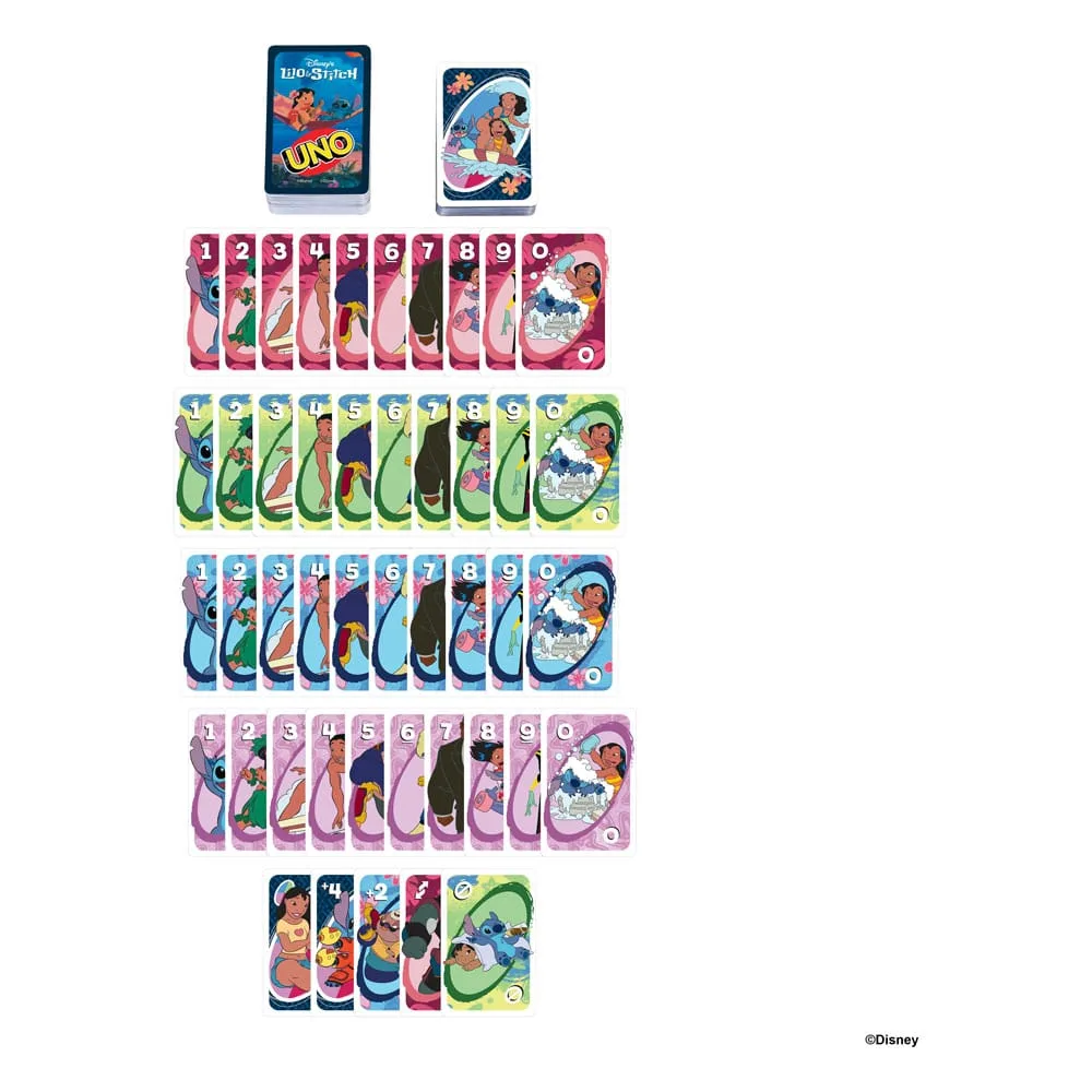 Lilo & Stitch Card Game – UNO 5