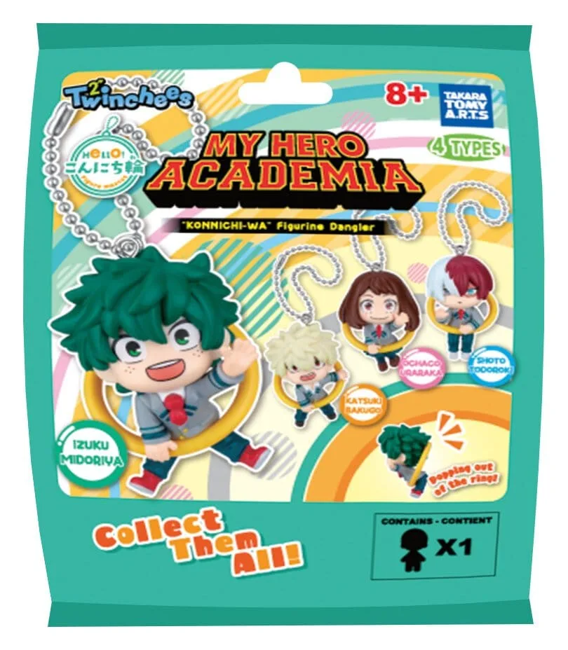 My Hero Academia Schlüsselanhänger – Konnichi-wa 24er-Display 3 cm 7