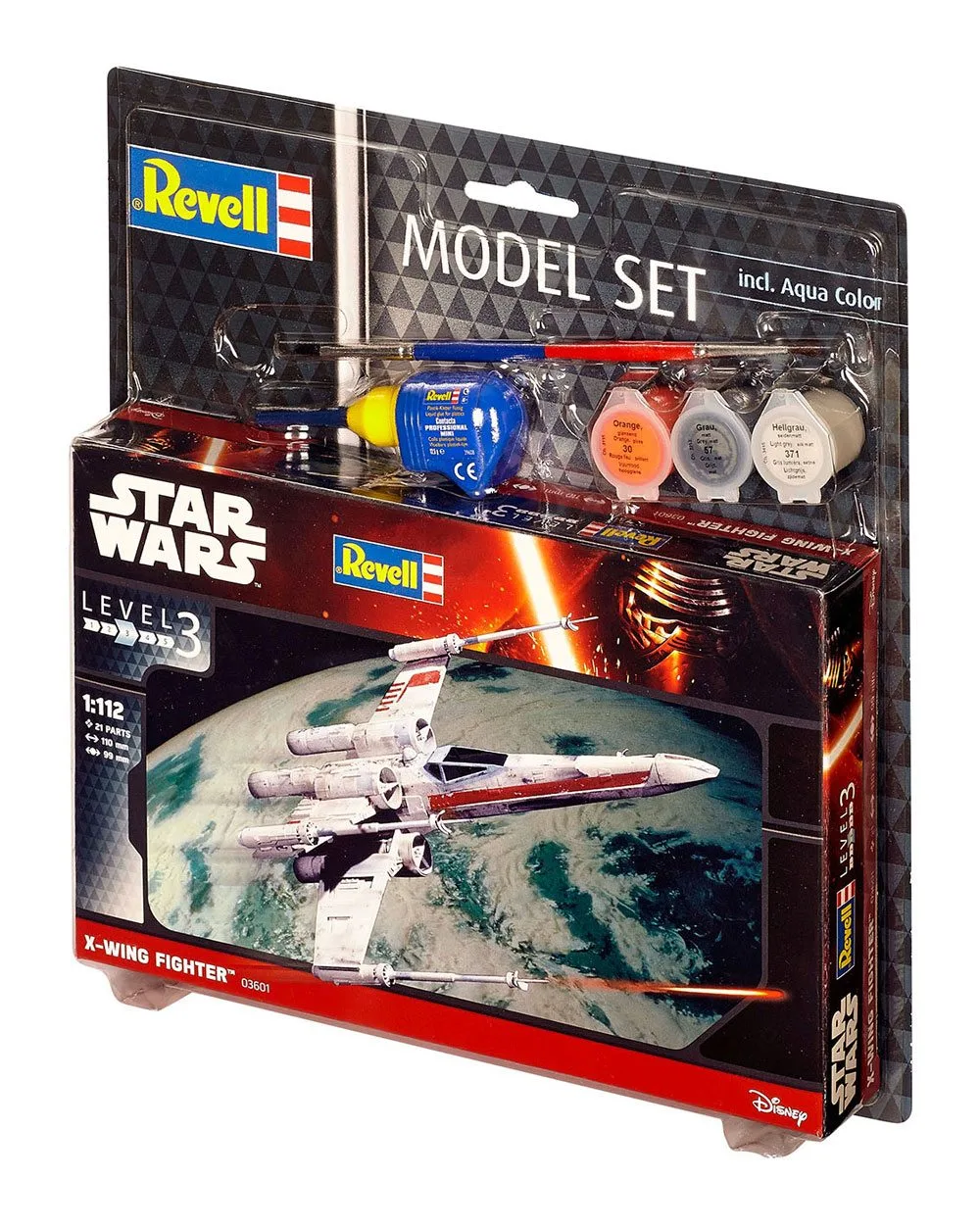 Star Wars Model Kit – X-Wing Fighter 1/112 11 cm 4