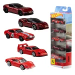 Ferrari Die-Cast Vehicles – Hot Wheels 5-Pack 1/64 1