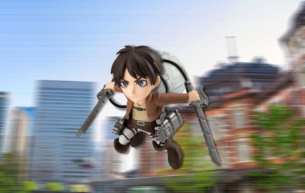 Attack on Titan Mini Figures – Tobimas 6 Pack with Gift 8