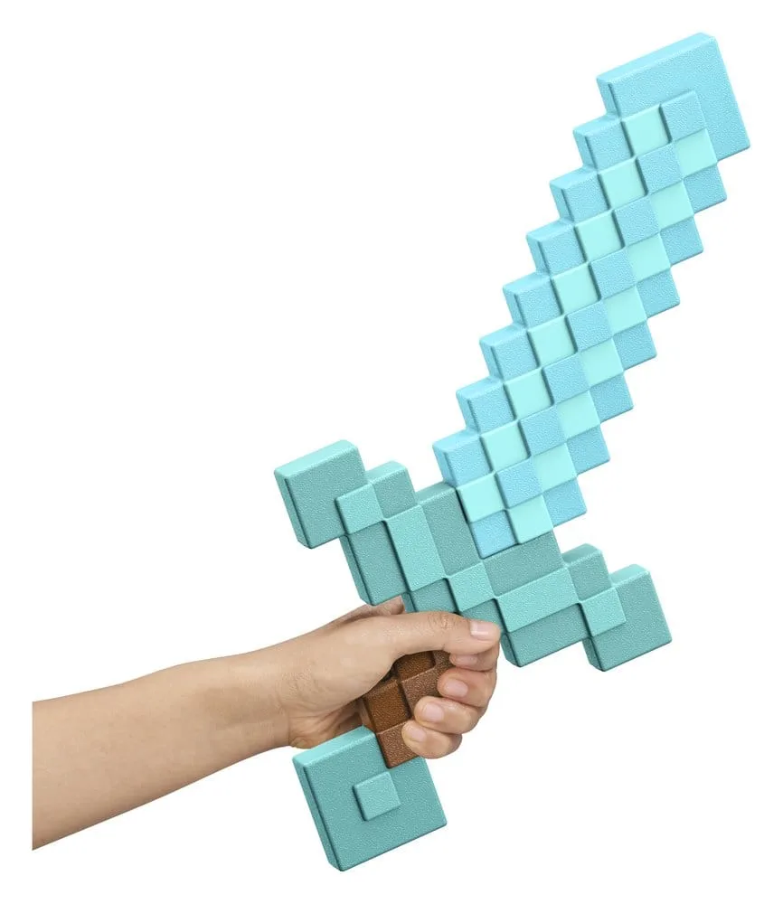 Minecraft Roleplay Replica – Diamond Sword 43 cm 4