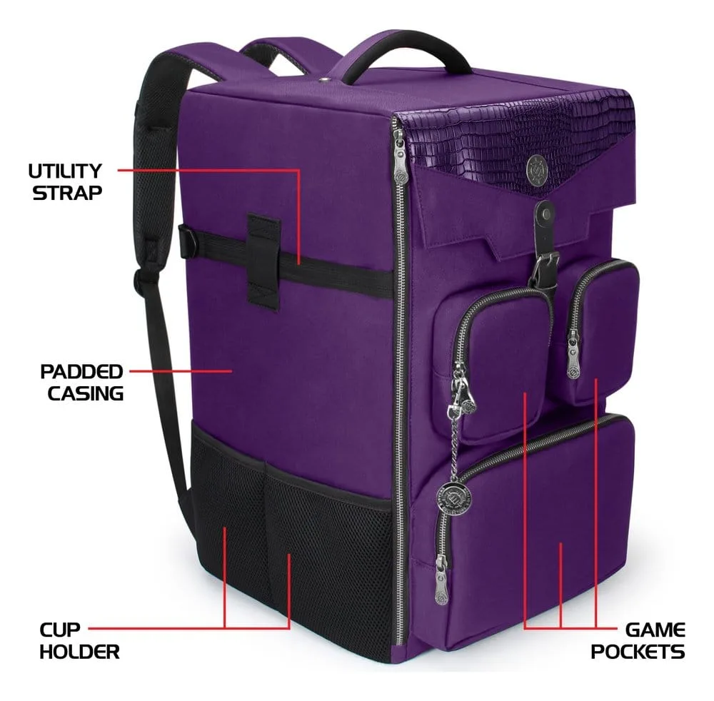 Enhance Board Game Backpack – Purple Collector’s Edition 4