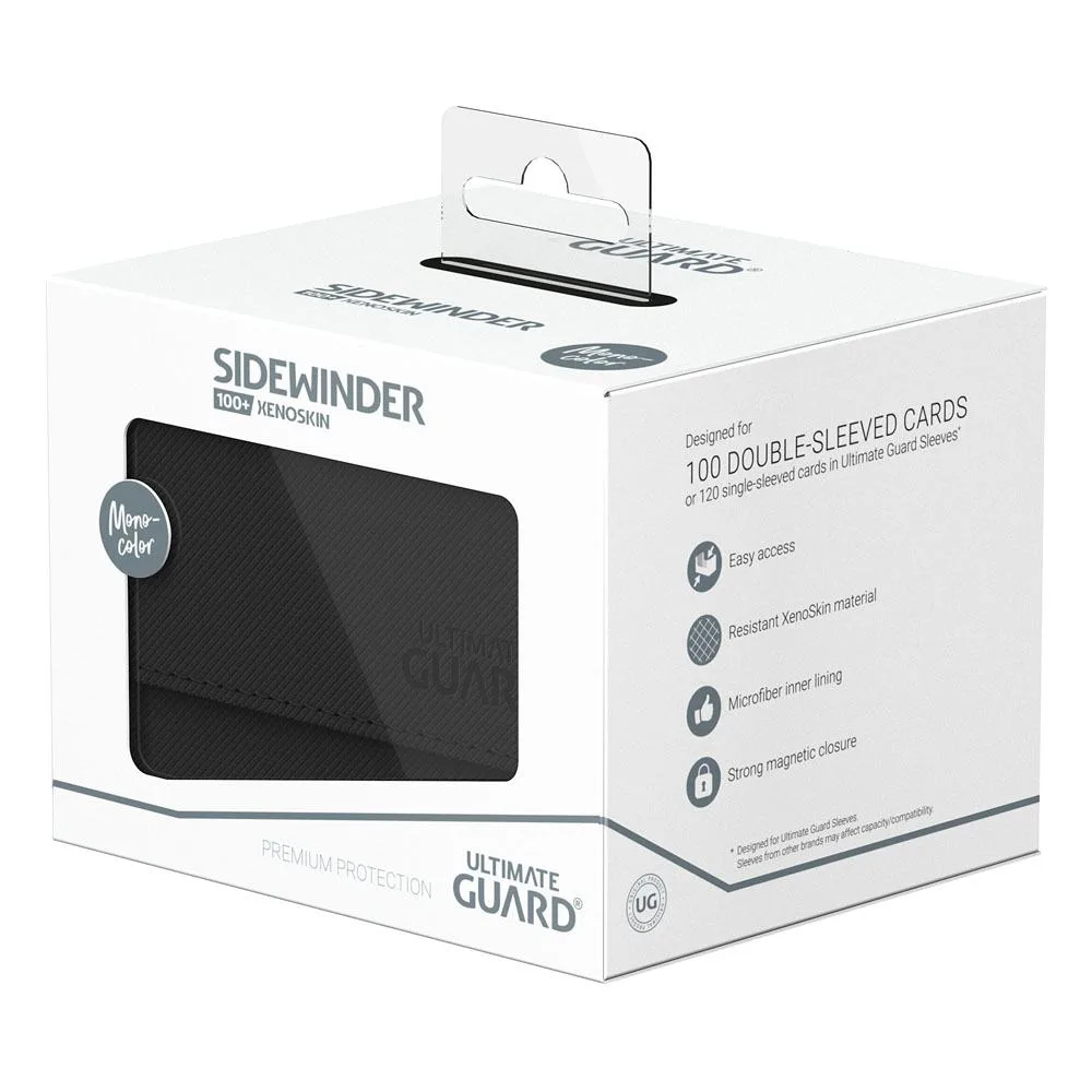 Ultimate Guard Deck Box – Sidewinder 100+ Xenoskin Black 7