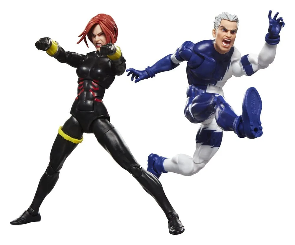 Avengers Action Figures – Black Widow and Quicksilver 2-Pack 15 cm