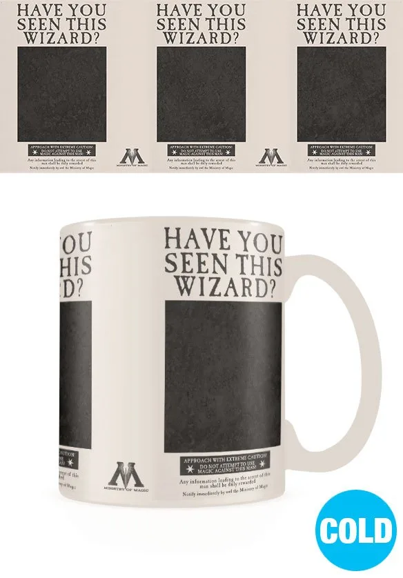 Harry Potter Heat Change Mug – Wanted Sirius Black 315 ml