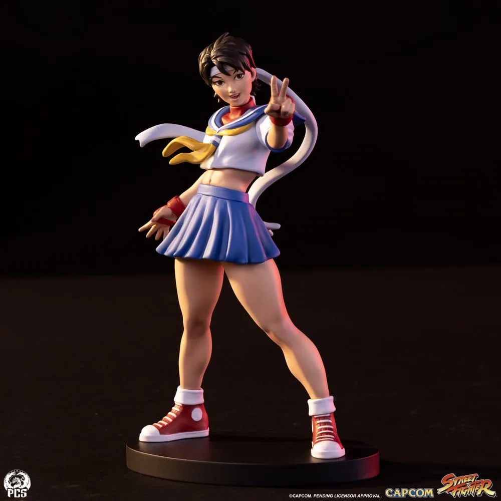 Street Fighter Statue Set – Street Jam Sakura & Sodom 22 cm 4
