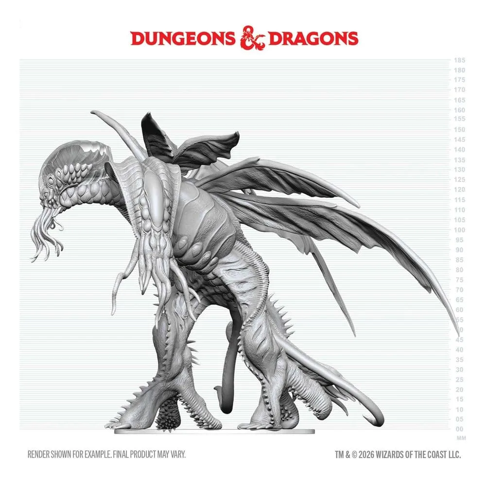 Dungeons & Dragons Miniature – Unpainted Cthulhu 20 cm 5
