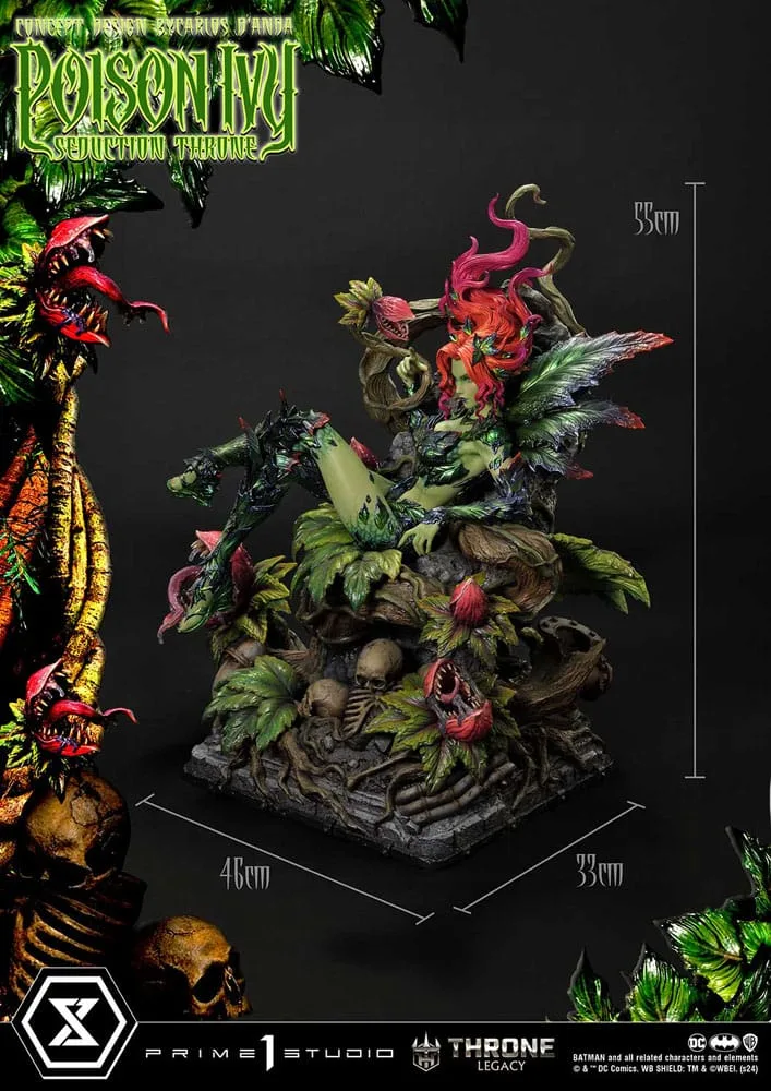 DC Comics Statue – Poison Ivy Seduction Throne Deluxe Bonus 55 cm 2