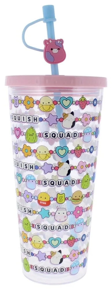 Squishmallows Tumbler – Squish Squad with Straw 700 ml