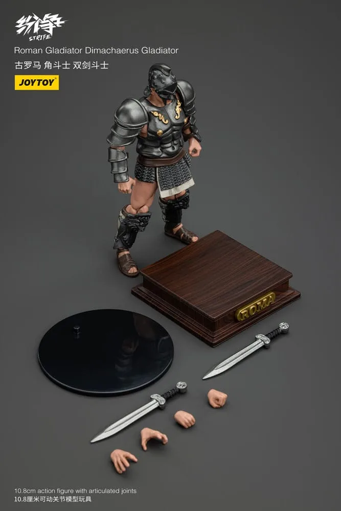 Strife Action Figure – Roman Dimachaerus Gladiator 10.8 cm 7