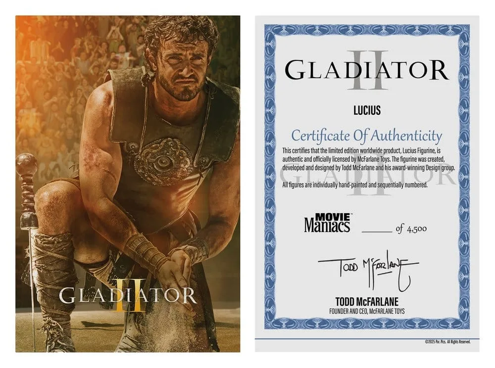 Gladiator II Sammelfigur – Lucius Movie Maniacs 16 cm 7