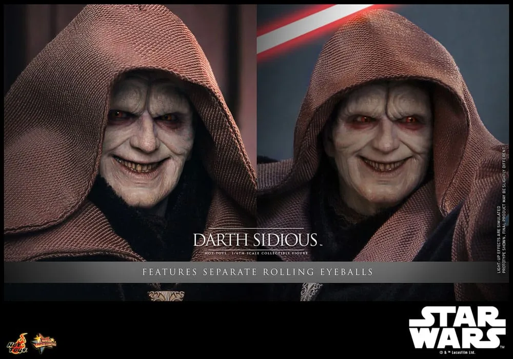 Star Wars Action Figure – Darth Sidious 1/6 Scale 29 cm 18