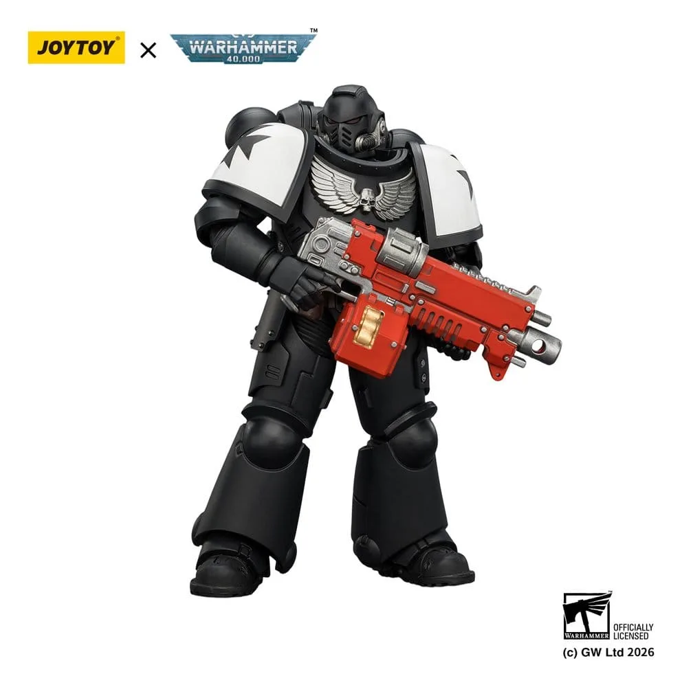Warhammer 40,000 actiefiguur – Black Templars Intercessor 12,3 cm 4