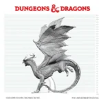 Dungeons & Dragons Miniature – Adult Spirit Dragon Unpainted 24 cm 5