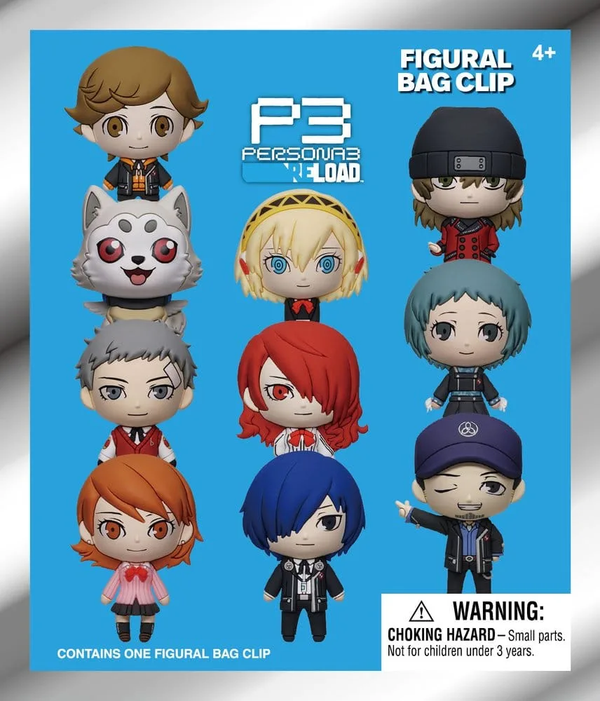 Persona 3 Foam Bag Clips – Series 1 Blind Bag Display 24-Pack 3